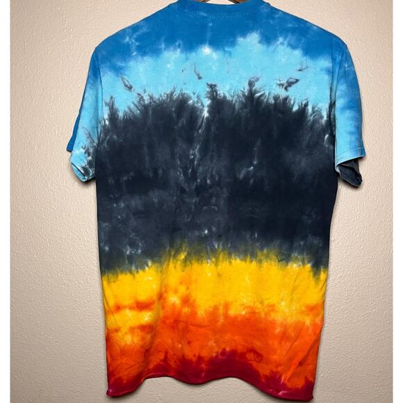 🎸 Led Zeppelin “U.S. Tour 1975” Tie-Dye Band Tee – American Eagle Size M - Picture 2 of 7